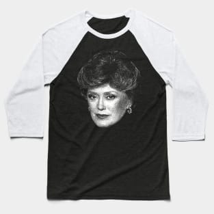 White Golden Rue McClanahan Vihntage Baseball T-Shirt